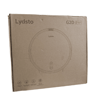 Робот-пылесос Lydsto G2D Black, сух./влаж., 0.3 л, док ст., Wi-fi, Яндекс Алиса, 2600 мА*ч/120 мин/150 м², гироскоп, 2700 Па, управление через приложение, построение карты