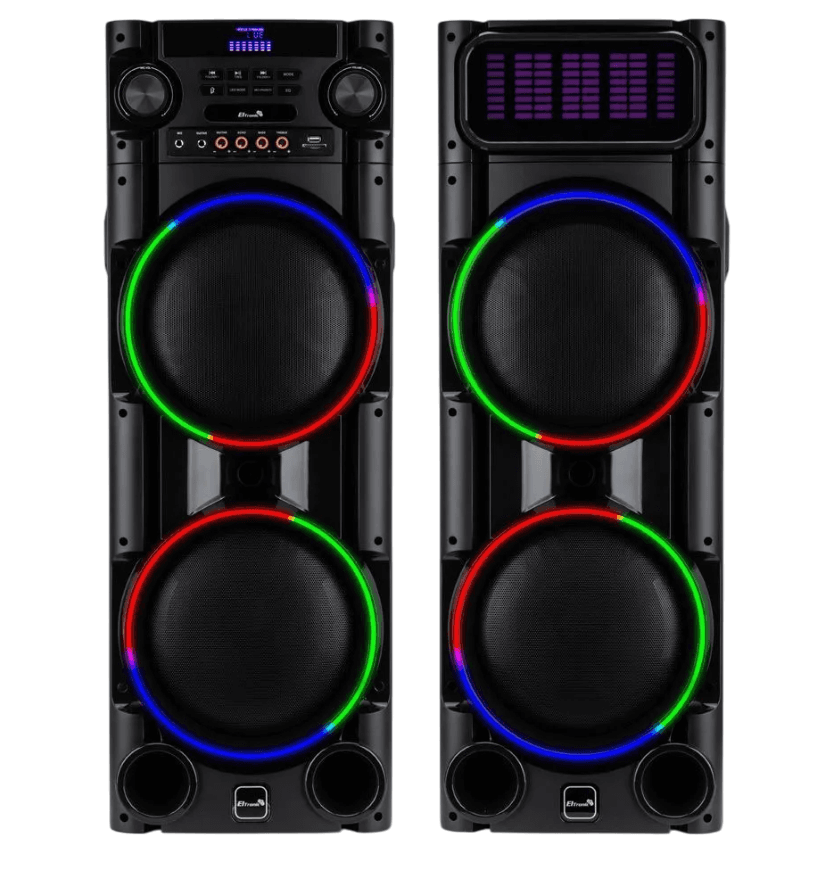 Акустическая система ElTRONIC 30-53 CRAZY BOX 150Вт, USB, BT, FM, AUX, TWS, КАРАОКЕ, 1 МИКРОФОН В ПОДАРОК!!!
