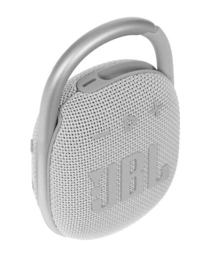 JBL CLIP 4, белый, 5 Вт, Bluetooth, до 10 ч