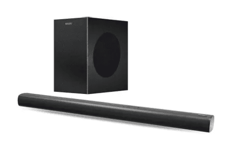 Саундбар Ginzzu GM-515  160 Вт, черный, HDMI, HDMI, Optical, Bluetooth, Line in, USB