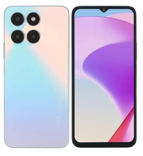 Смартфон HONOR X6a 4/128 ГБ голубой, MediaTek Helio G36 - 8x(2.2 ГГц), 2 SIM, IPS, 6.56", 1612x720, 90 Гц, камера 50+2+2 Мп, NFC, 4G, GPS, 5200 мА*ч