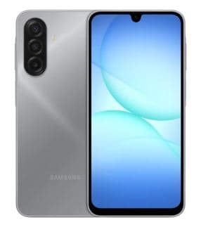 Смартфон Samsung Galaxy A17 6/128 ГБ серый, MediaTek Helio G99 - 8x(2.2 ГГц), 2 SIM, Super AMOLED, 6.7", 2340x1080, 90 Гц, камера 50+5+2 Мп, NFC, 4G, GPS, 5000 мА*ч
