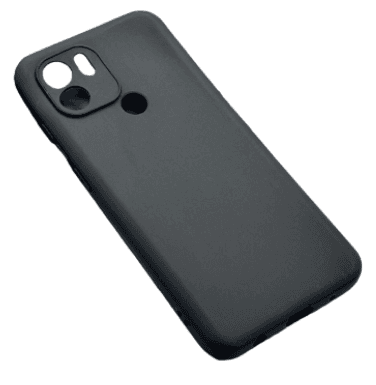 Чехол для Xiaomi Redmi A1+, матовый, черный