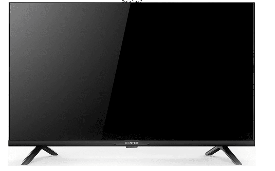 24"(61 см) Телевизор Centek CT-8624 черный, HD (1366×768), 60 Гц, DLED, Android TV, HDMI 2, USB 1, Wi-Fi, DDVB-C, DVB-T, DVB-T2, 2 х 5 Вт, VESA 100х100