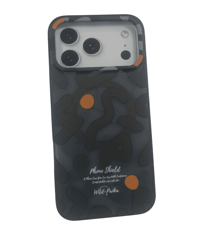 Чехол для IPhone 17 Pro Max, MagSafe, черный