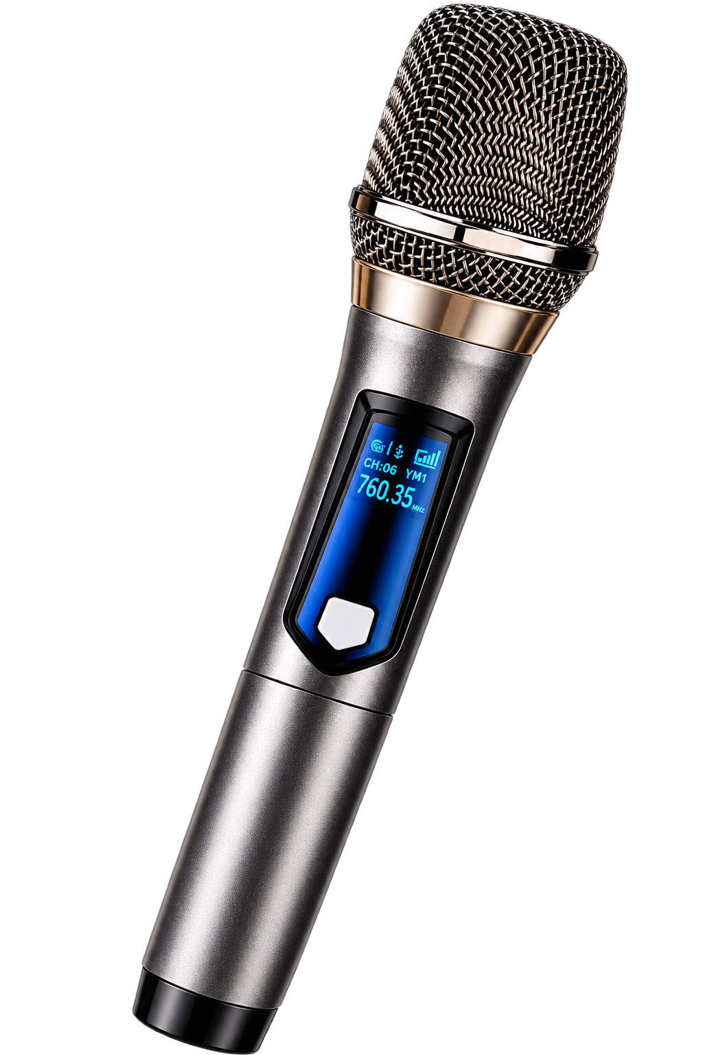 Беспроводной микрофон для караоке, 1800mah, радиомикрофон, аккумуляторы 2 шт