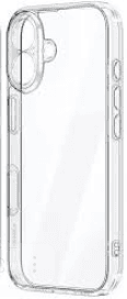 Чехол для IPhone 16, прозрачный силикон