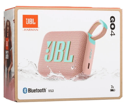 Портативная колонка JBL GO 4, розовый, 4,2 Вт