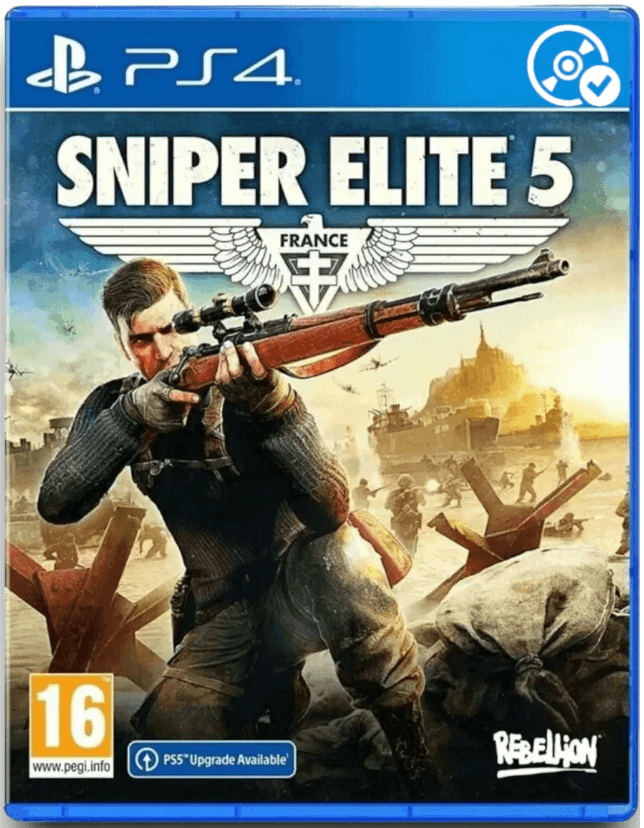 Игра для PS4 - Sniper elite 5 (субтитры на русском языке)
