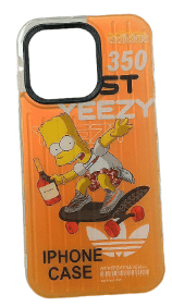 Чехол для iPhone 14 Pro, bart orange