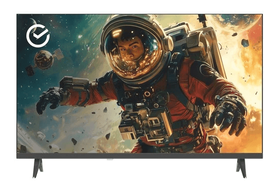 32" (80 см) Телевизор LED, Sber SDX-32F2139, Smart TV, Салют ТВ, Direct LED, FHD, 60 Гц, Wi-Fi, Bluetooth, HDMI х 3, USB х 2 шт, 100 x 100, 2 x 8 Вт