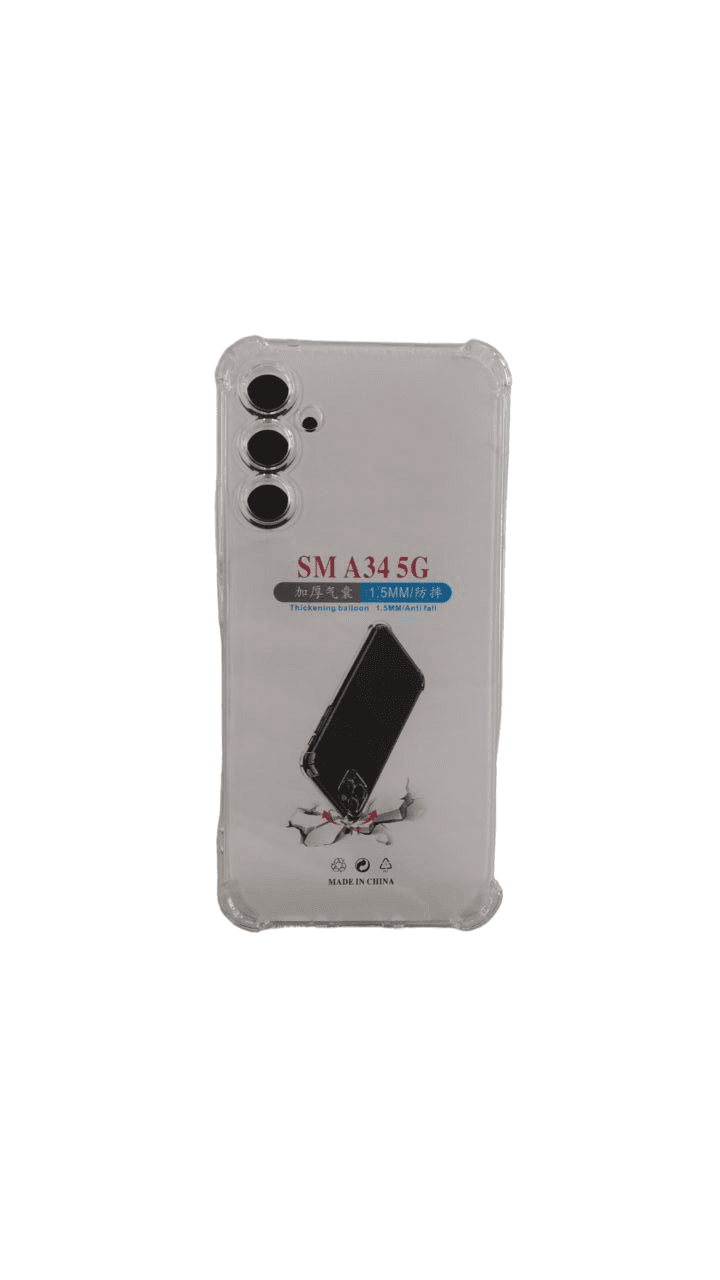 Чехол для Samsung Galaxy A34 5G прозрачный