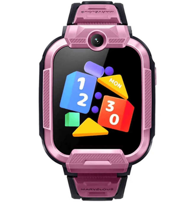 Детские смарт-часы Mibro Kids Z5 розовый, TFT, 1,69, 240×280, GPS, ГЛОНАСС, LBS, Wi-Fi, G-сенсор, 2 Мп, 900 мАч, до 120 ч