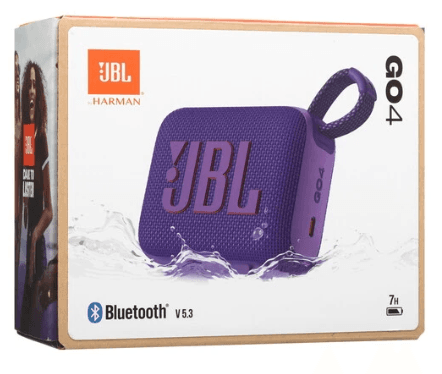 Портативная колонка JBL GO 4, фиолетовый. 4,2 Вт