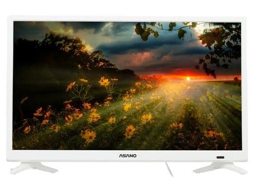 24" (60 см) Телевизор Asano 24LH1011T белый, HD, 1366x768, 60 Гц ,Direct LED, VESA: 100 x 100, Тюнеры: DVB-C, DVB-T, DVB-T2