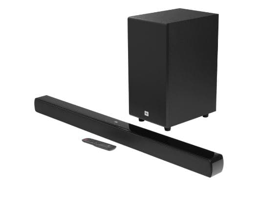 Саундбар JBL Cinema SB190 черный, 2.1, 380 Вт, Bluetooth, HDMI ARC, MDF/пластик, Virtual Dolby Atmos, Беспроводное подключение сабвуфера