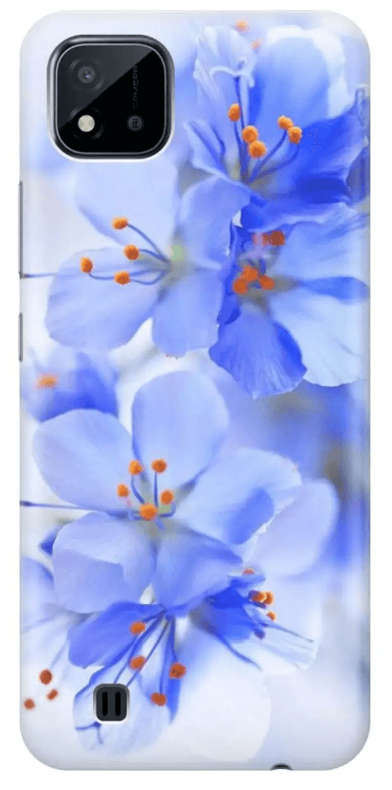 Чехол для Realme C20 / C11 (2021), цветы
