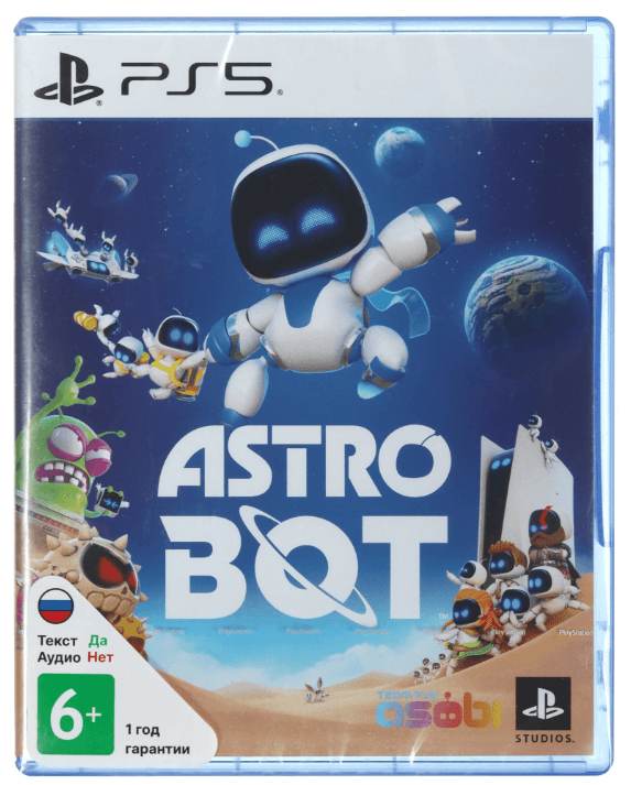 Игра для PS5 - Astro Bot (русские субтитры)