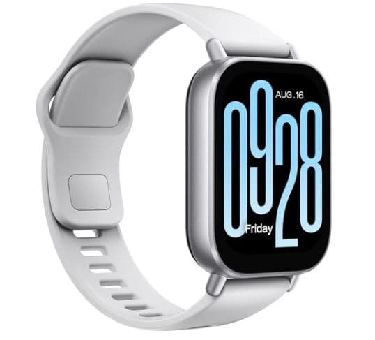 Смарт-часы Xiaomi REDMI Watch 5 Active, корпус - серый, ремешок - белый, 2", IPS, 385x320, IPX8, Bluetooth, для Android 6.0 и выше, iOS 12 и выше