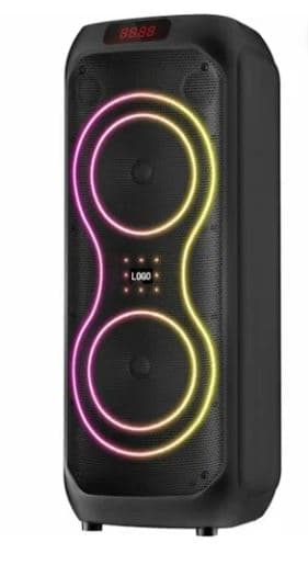 Портативная аудиосистема GINZZU GM-114, 50вт, BLUETOOTH, FM РАДИО, USB-flash и микро-SD card, 4500 мАч