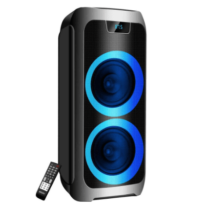 Портативная аудиосистема GINZZU GM-211, 52 Вт, Bluetooth, AUX, 3600 мА*ч, время работы - до 10 ч