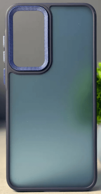 Чехол на Samsung A26 синий матовый