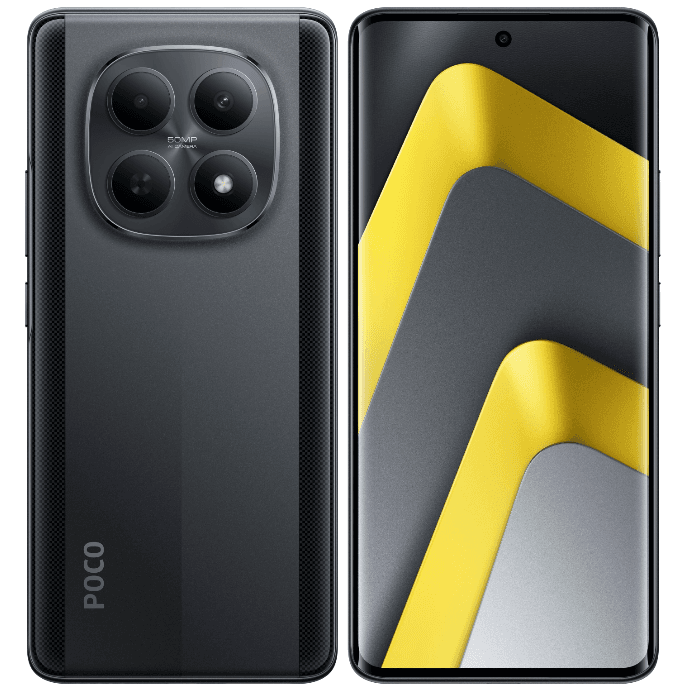Смартфон POCO M8 5G 8/512 ГБ черный, Qualcomm Snapdragon 6 Gen 3, 8 x 2.4 ГГц, 6.77", 2392x1080, AMOLED, 120 Гц, 50+2 Мп, 5520 мА*ч, 45 Вт
