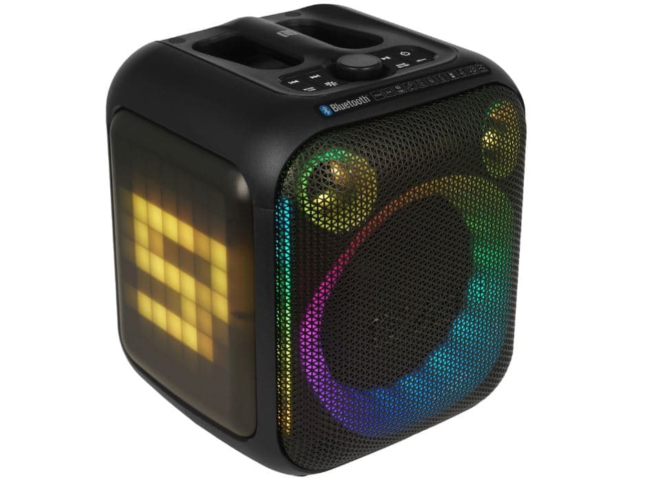Портативная аудиосистема SVEN PS-880, черный, 110 Вт, Bluetooth, NFC, USB, AUX вход, FM, 40 Гц - 20000 Гц, 4500 мА*ч
