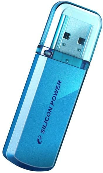 Память USB 2.0 32 GB Silicon Power Helios 101 син