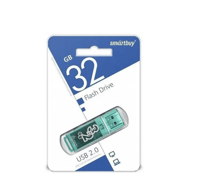 Smartbuy 32GB Glossy SB32GBGS-GREEN