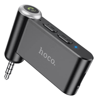 Автомобильный Bluetooth адаптер AUX, Hoco