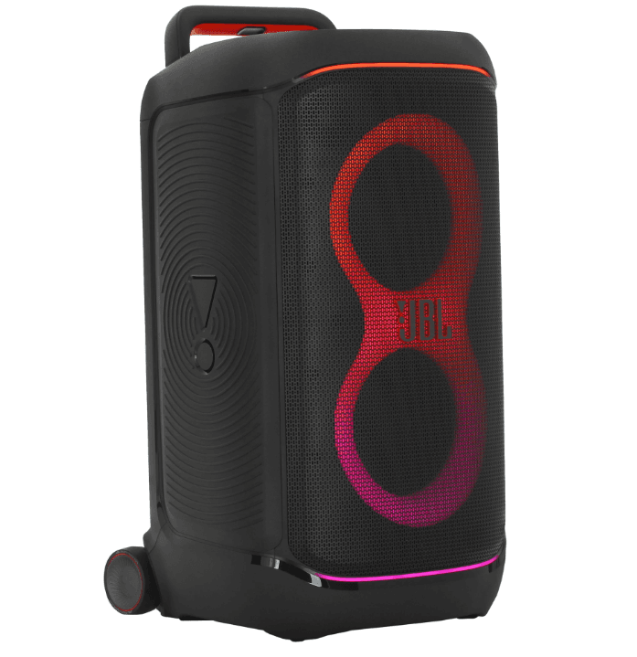 Портативная аудиосистема JBL PARTYBOX 520, черный, 
Bluetooth, AUX, 4584 мА*ч, макс - 20000 Гц, мин - 40 Гц, питание от аккумулятора