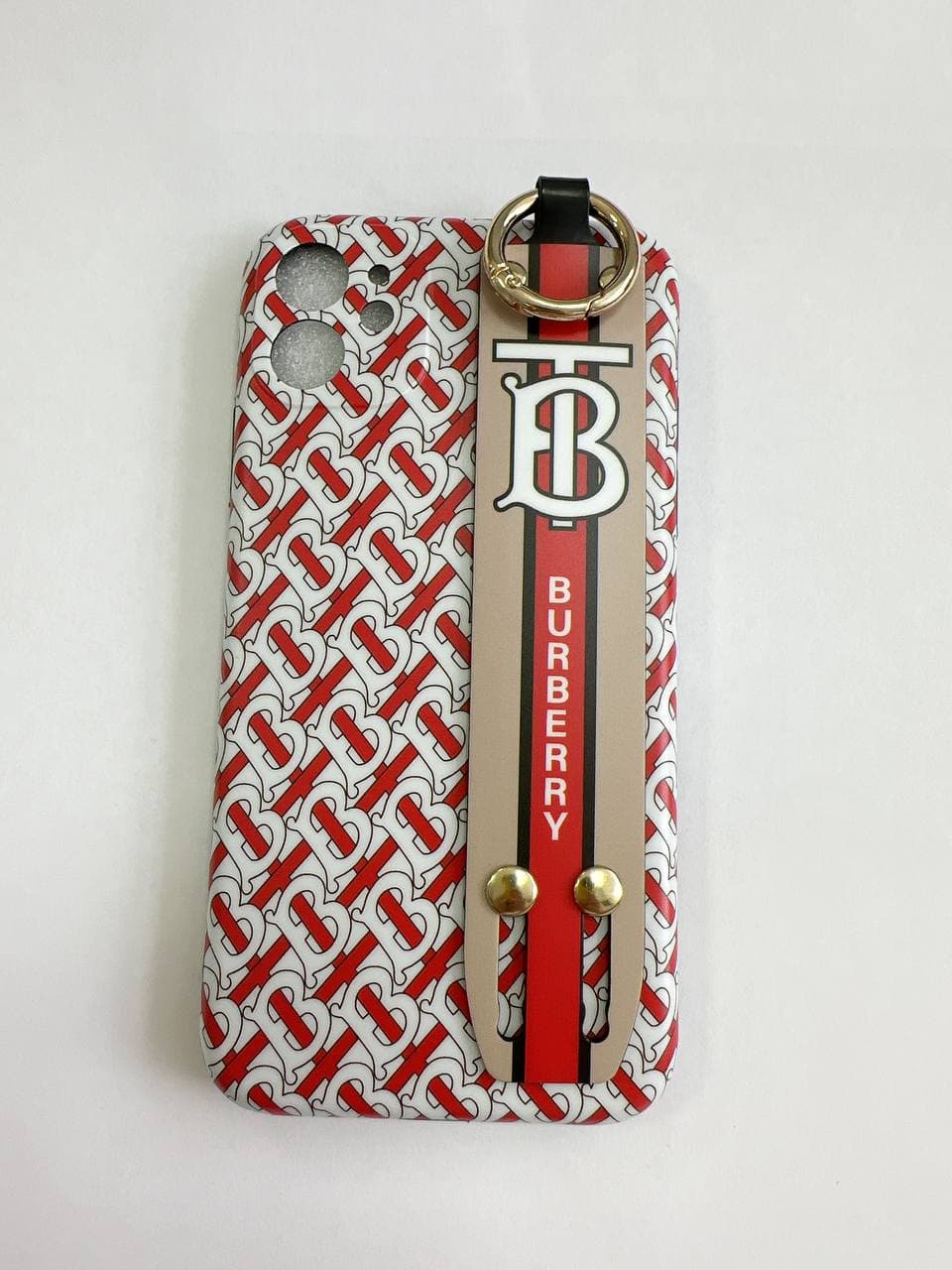 Чехол для iPhone 11, burberry с кольцом