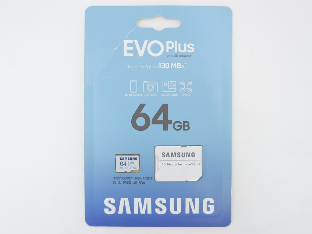 MicroSD 64 GB Samsung EVO Plus +SD