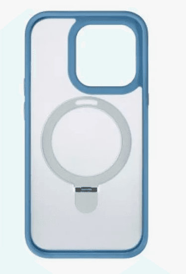 Чехол Stand style Breaking Iphone 16 Pro, синий титан