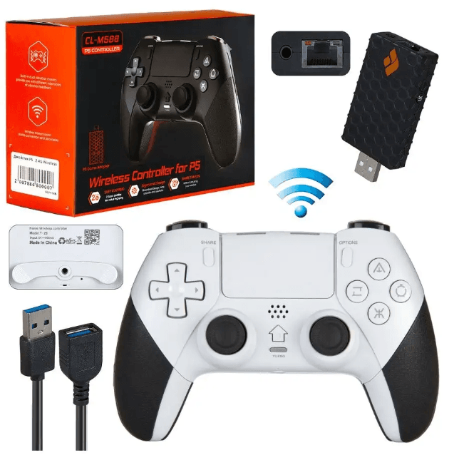 Геймпад CL-M588 для Playstation 5, белый