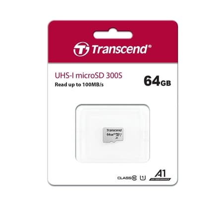 MicroSD 64GB Transcend TS64GUSD300S