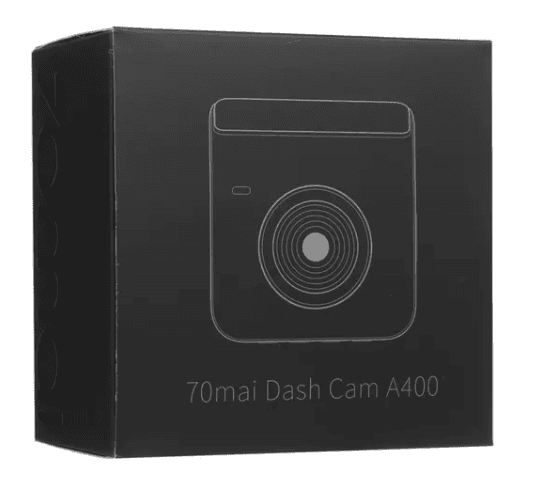 Авто-видеорегистратор Xiaomi 70mai Dash Cam A400 серый, 3.6 Мп, 2560x1440, 30 кадр./сек, 145° 1 камера, Wi-Fi, G- сенсор, датчик движения, карта памяти до 128 ГБ