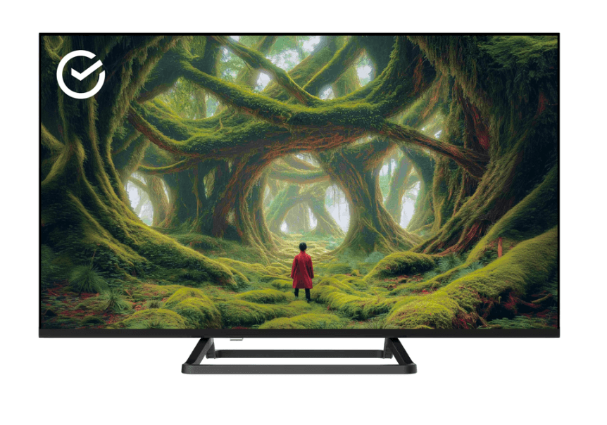 32" (80 см) Телевизор Sber SDX-32H3114 черный, HD, 1366x768, Wi-Fi, BT, 60 Гц, ОС Салют ТВ, Direct LED, DVB-C, DVB-S, DVB-S2, DVB-T, DVB-T2, HDMI 3, USB 2, VESA 100 x 100