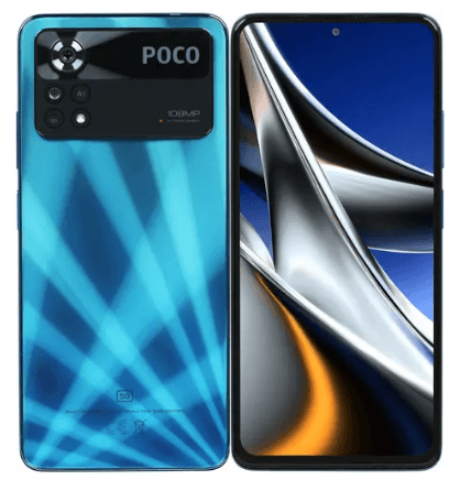 Смартфон POCO X4 Pro 5G 6/128 ГБ синий, Qualcomm Snapdragon 695 - 8x(1.7 ГГц, 2.2 ГГц), 2 SIM, AMOLED, 2400x1080, камера 108+8+2 Мп, NFC, 5G, GPS, 5000 мА*ч