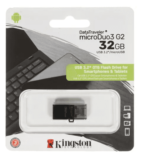 USB Kingston DT microDuo 3 G2 32ГБ