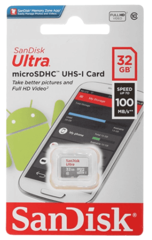 Карта SanDisk Ultra microSDHC 32 ГБ