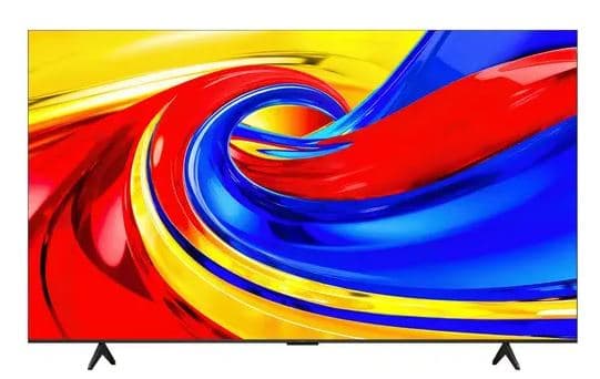50" (126 см) Телевизор TCL 50P7L черный, QLED, Direct LED, 4K UltraHD, Wi-Fi, 60 Гц, Google TV, HDMI х 2, USB х 2 шт, VESA: 300 x 300