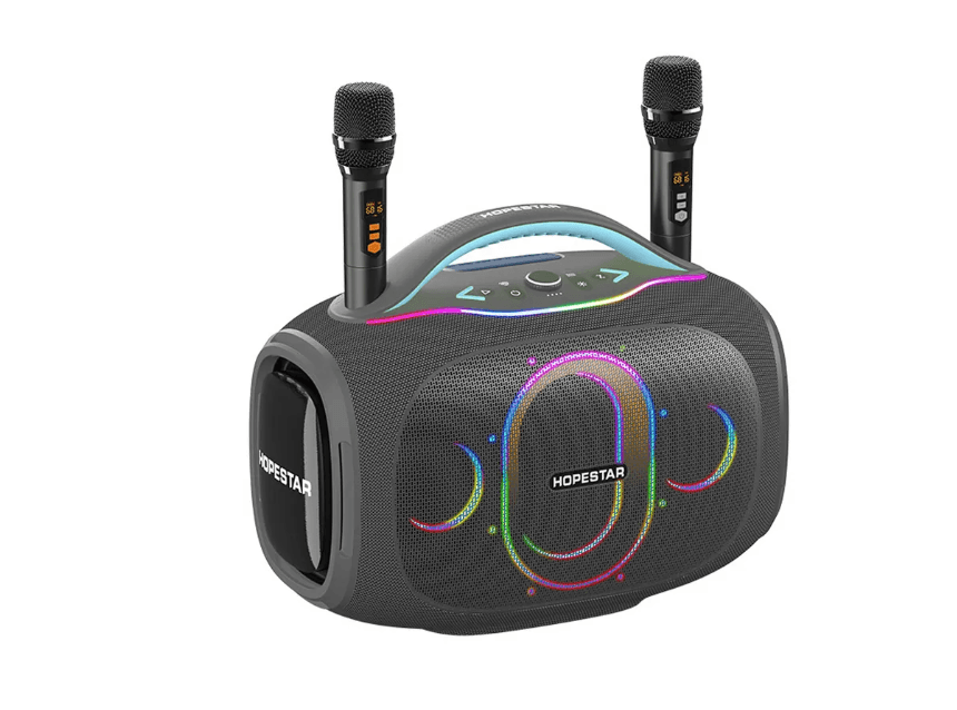 Портативная колонка Hopestar  PARTYBOX ULTRA, 550 Вт, серый, беспроводной микрофон