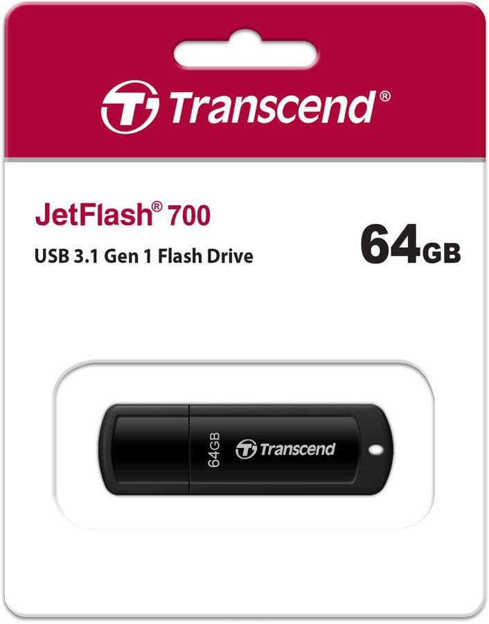 Память USB 3.0 64 GB JetFlash 700 черный