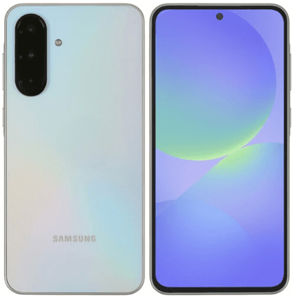 Смартфон Samsung Galaxy A36 5G 12/256 ГБ белый, Qualcomm Snapdragon 6 Gen 3 - 8x(2.4 ГГц), 2 SIM, Super AMOLED, 6.7", 2340x1080, 120 Гц, камера 50+8+5 Мп, NFC, 5G, GPS, 5000 мА*ч, Android 15
