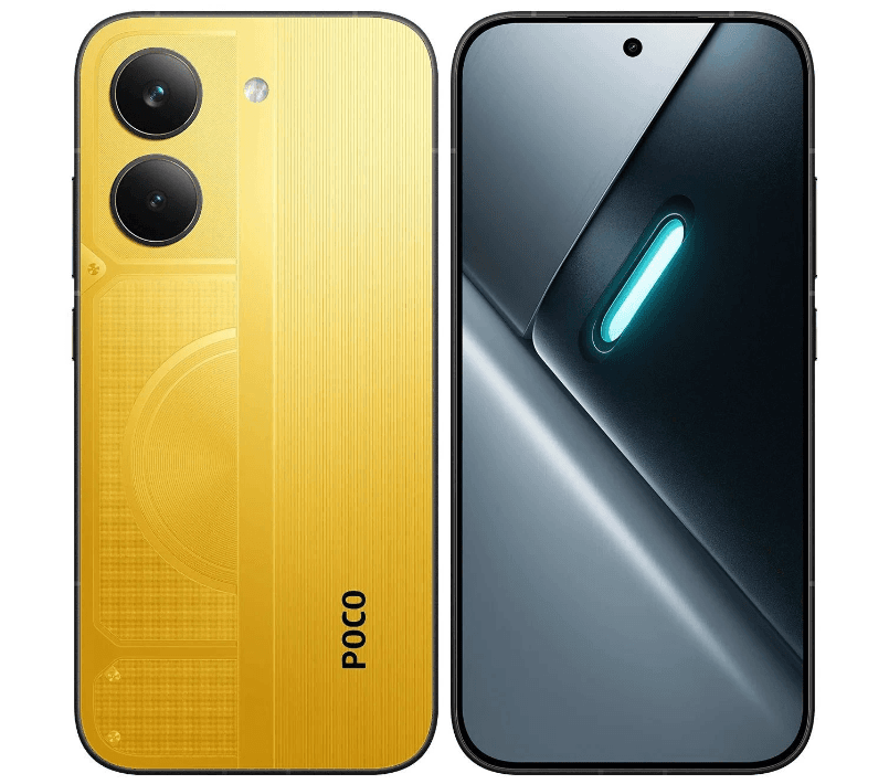Смартфон POCO X8 Pro 12/512 ГБ желтый, MediaTek Dimensity 8500 Ultra, 8 x 3.4 ГГц, 6.59", 2756x1268, AMOLED, 120 Гц, 50+8 Мп, 6500 мА*ч, 100 Вт