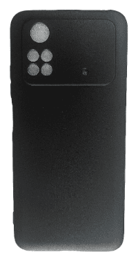 Чехол для Xiaomi Poco M4 Pro 4G, чёрный