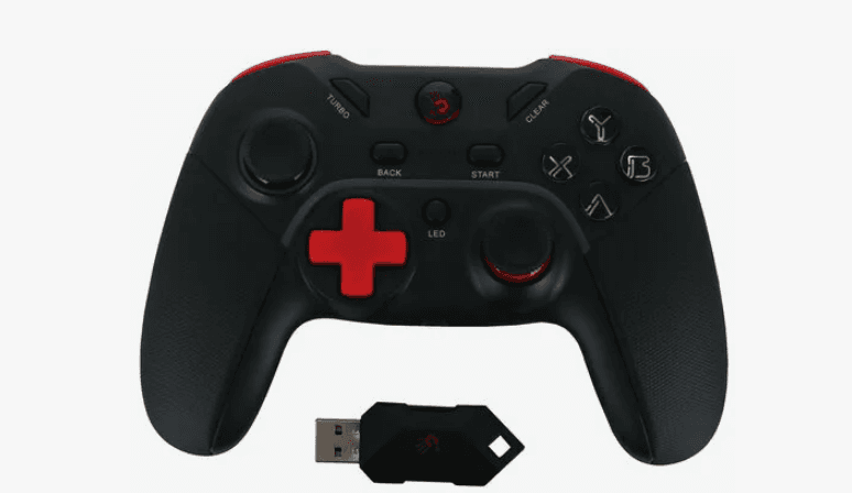 Геймпад A4Tech Bloody GPW70 Sports черный, с RGB-подсветкой, ПК, PS3, Android, Nintendo Switch, виброотдача