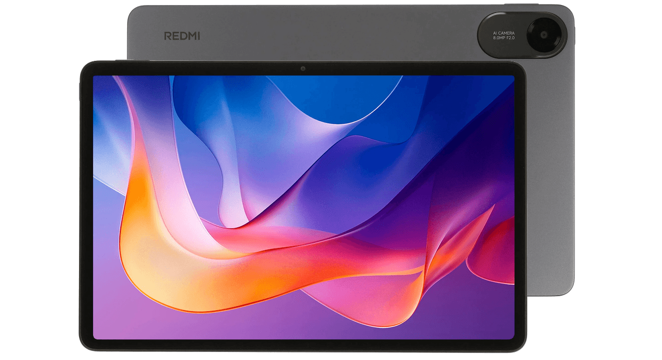 Планшет Xiaomi REDMI Pad 2 Wi-Fi 4/256 ГБ черный, MediaTek Helio G100 Ultra, 8x2.2 ГГц, 2560x1600, IPS, 90 Гц, Wi-Fi 4, 9000 мА*ч, 15 Вт, Android 15.x